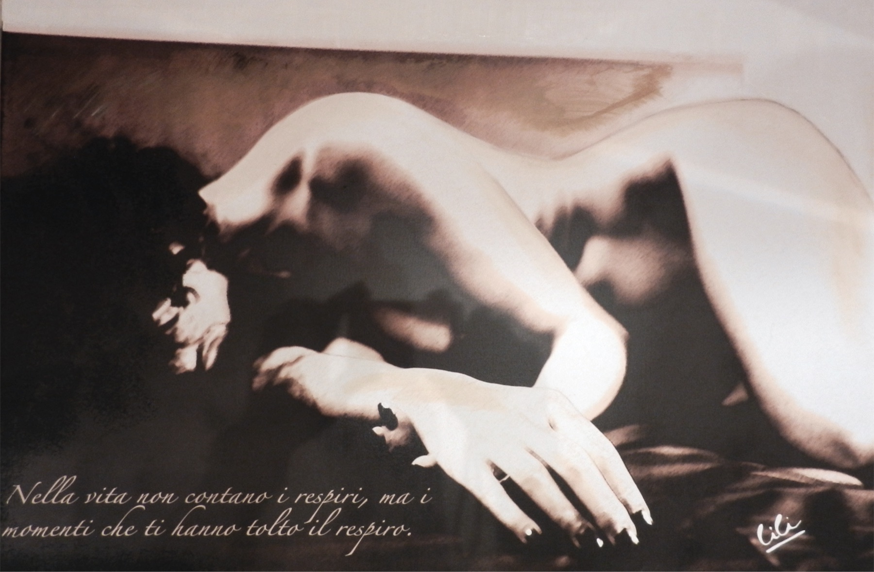 Breaths, 2012 – Mixed media su tela